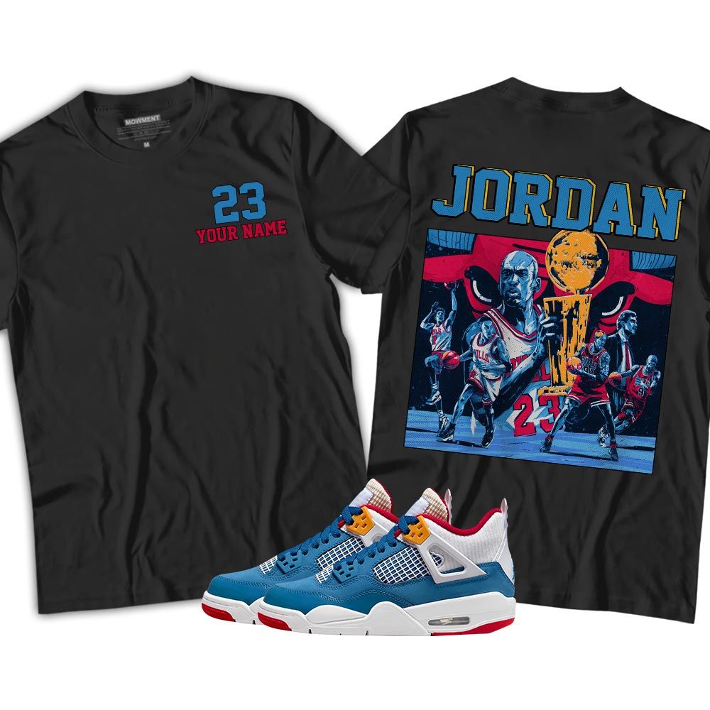 Custom Cup 23 Sneaker Shirt Match Messy Room 4s, Jordan 4 GS Messy Room MKO T-Shirt Custom Cup 23 Sneaker Shirt Match Messy Room 4s, Jordan 4 GS Messy Room MKO T-Shirt