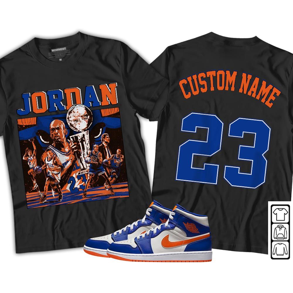 Custom Cup 23 Sneaker Shirt Match Mid Knicks 1s, Jordan 1 Mid Knicks MKO Hoodie Custom Cup 23 Sneaker Shirt Match Mid Knicks 1s, Jordan 1 Mid Knicks MKO Hoodie