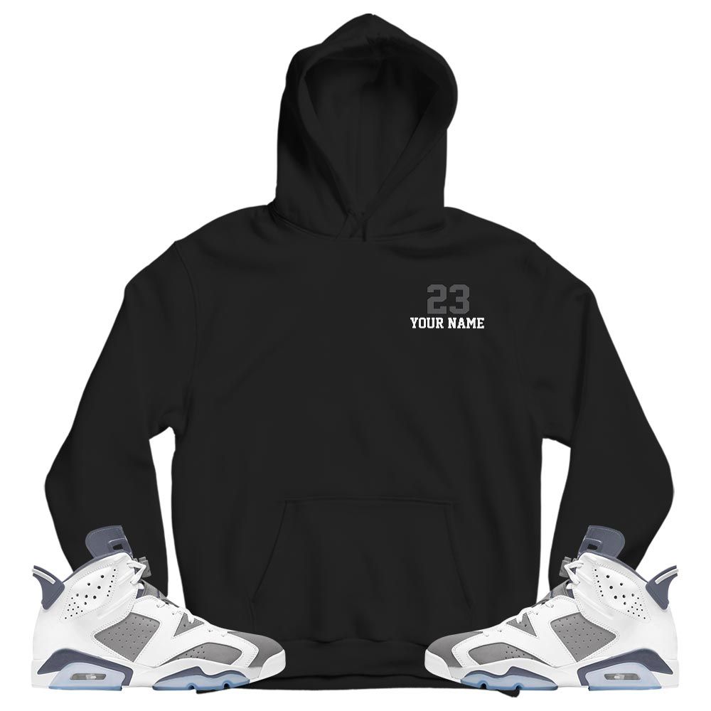 Custom Cup 23 Sneaker Shirt Match Retro Cool Grey 6s, Jordan 6 Cool Grey MKO T-Shirt