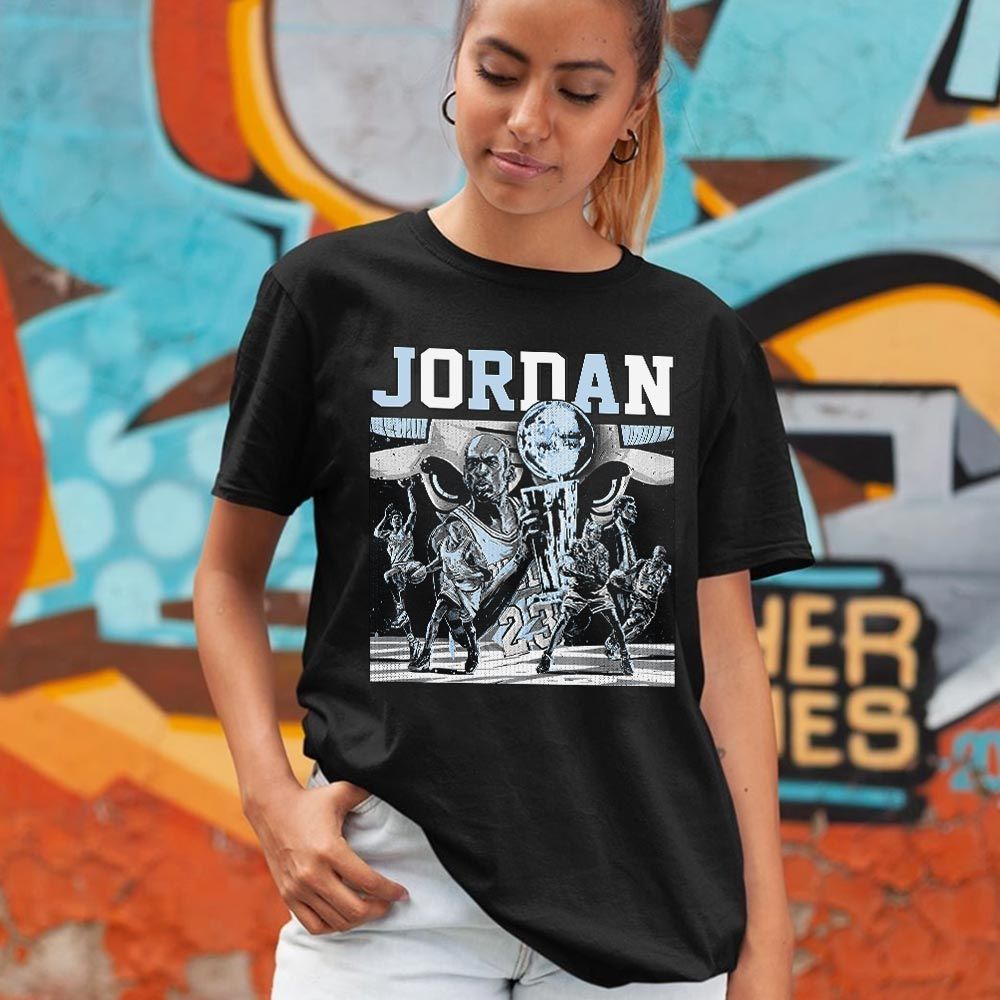 Custom Cup 23 Sneaker Shirt Match Space Jam 1s, Jordan 1 Mid Space Jam MKO T-Shirt Custom Cup 23 Sneaker Shirt Match Space Jam 1s, Jordan 1 Mid Space Jam MKO T-Shirt