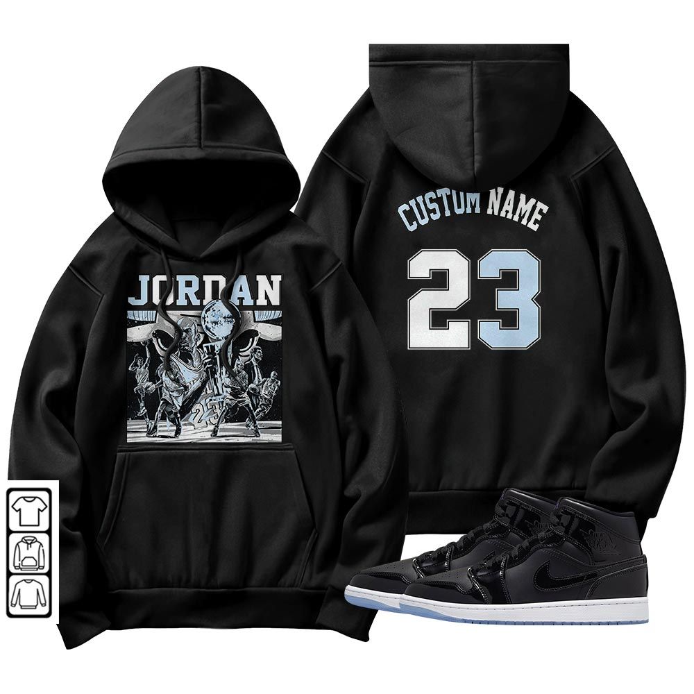 Custom Cup 23 Sneaker Shirt Match Space Jam 1s, Jordan 1 Mid Space Jam MKO T-Shirt Custom Cup 23 Sneaker Shirt Match Space Jam 1s, Jordan 1 Mid Space Jam MKO T-Shirt