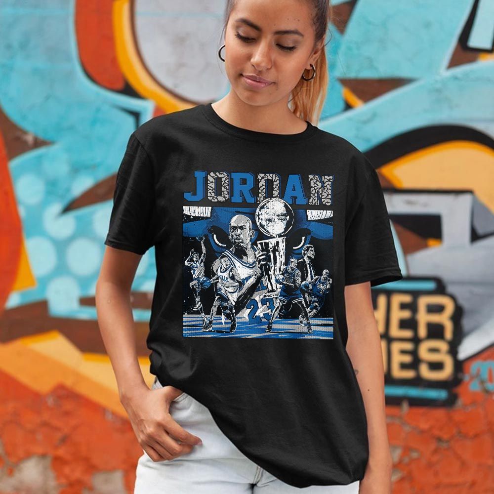 Custom Cup 23 Sneaker Shirt Match Wizards 3s, Jordan Retro 3 Wizards MKO T-Shirt Custom Cup 23 Sneaker Shirt Match Wizards 3s, Jordan Retro 3 Wizards MKO T-Shirt