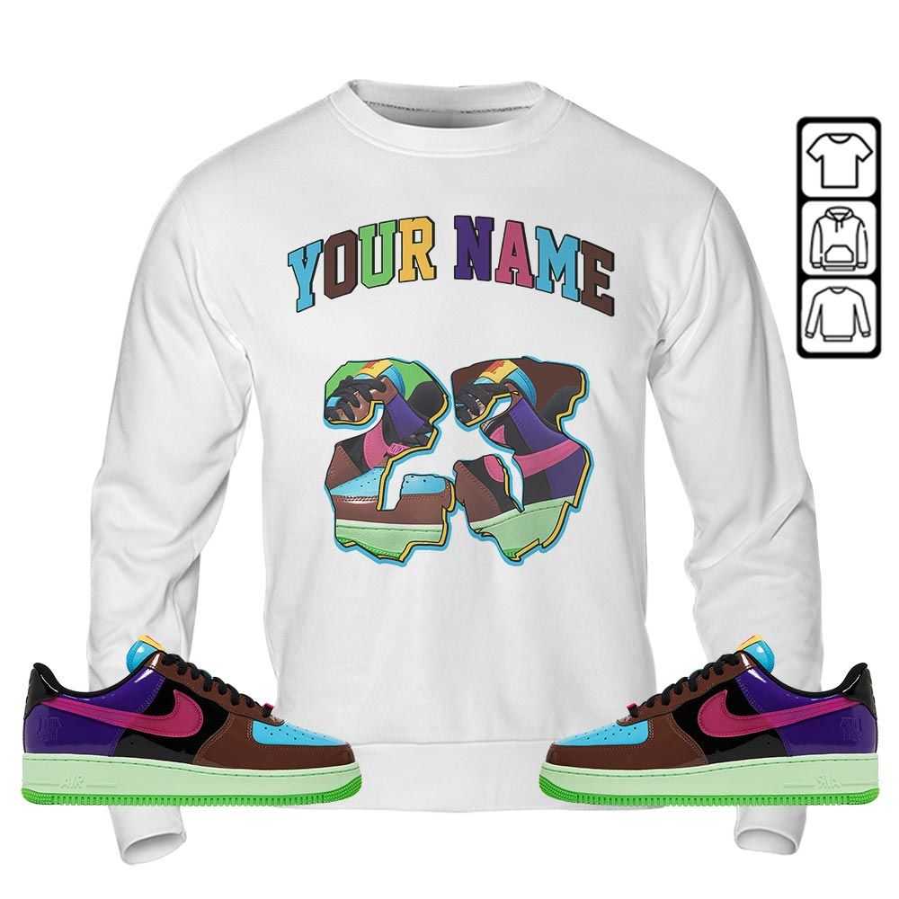 Custom Drip 23 Sneaker Shirt Match AF 1 Low SP Pink Prime, Air Force 1 Undefeated Pink Prime MKO Sweatshirt Custom Drip 23 Sneaker Shirt Match AF 1 Low SP Pink Prime, Air Force 1 Undefeated Pink Prime MKO Sweatshirt
