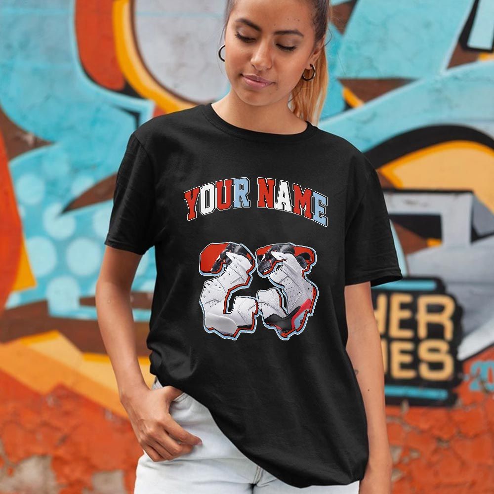 Custom Drip 23 Sneaker Shirt Match Low Infrared 6s, Jordan 6 Low Infrared MKO T-Shirt Custom Drip 23 Sneaker Shirt Match Low Infrared 6s, Jordan 6 Low Infrared MKO T-Shirt