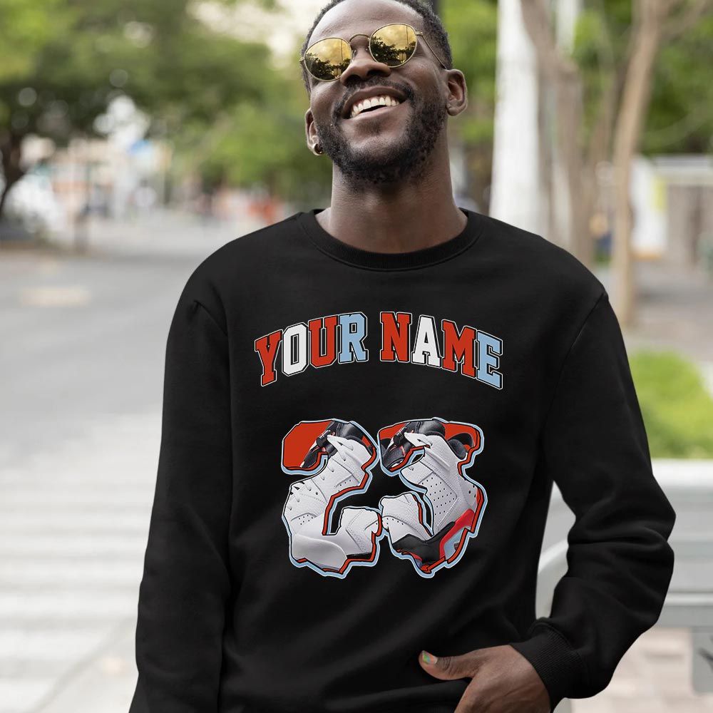Custom Drip 23 Sneaker Shirt Match Low Infrared 6s, Jordan 6 Low Infrared MKO T-Shirt Custom Drip 23 Sneaker Shirt Match Low Infrared 6s, Jordan 6 Low Infrared MKO T-Shirt