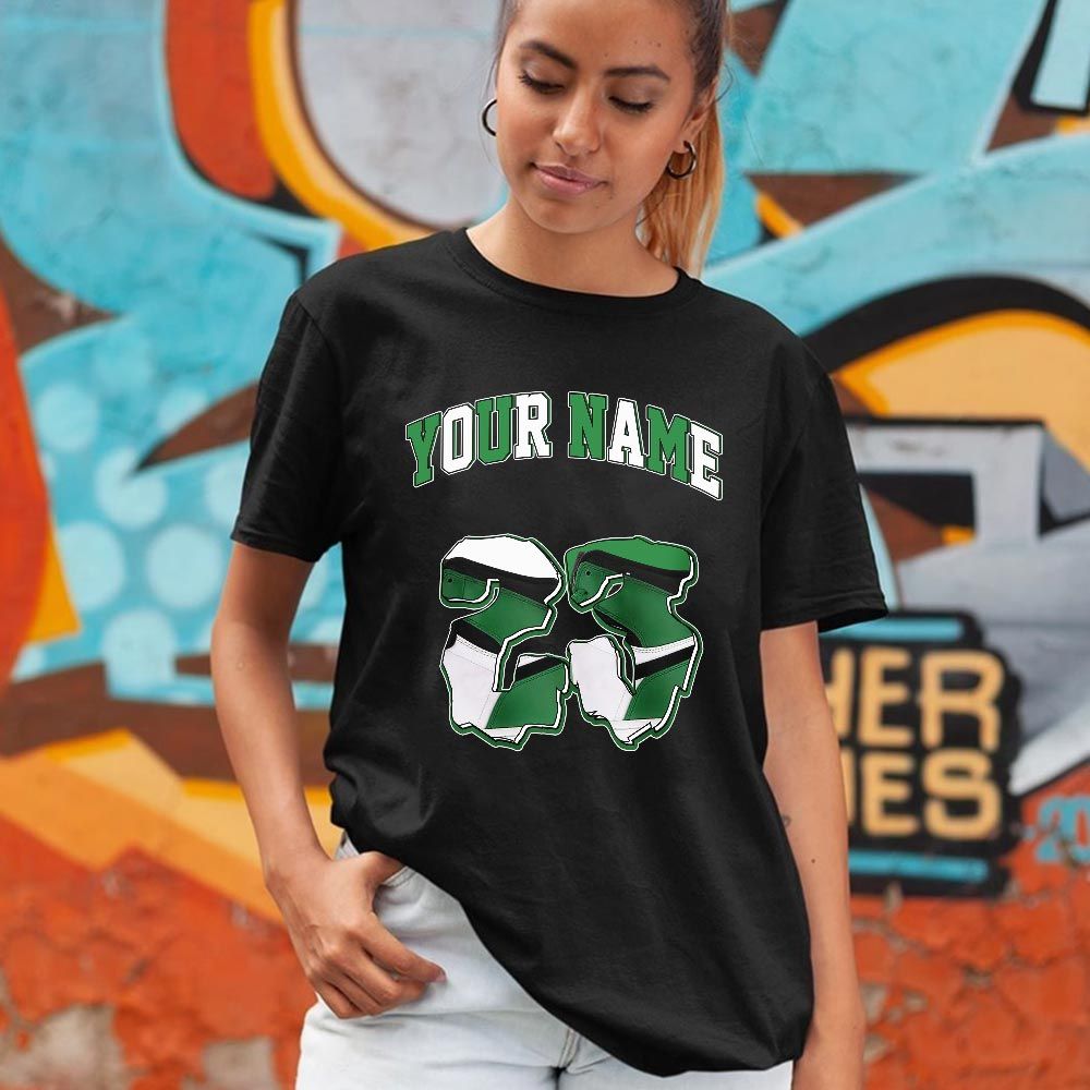 Custom Drip 23 Sneaker Shirt Match Lucky Green 1s, Jordan 1 Lucky Green MKO T-Shirt Custom Drip 23 Sneaker Shirt Match Lucky Green 1s, Jordan 1 Lucky Green MKO T-Shirt