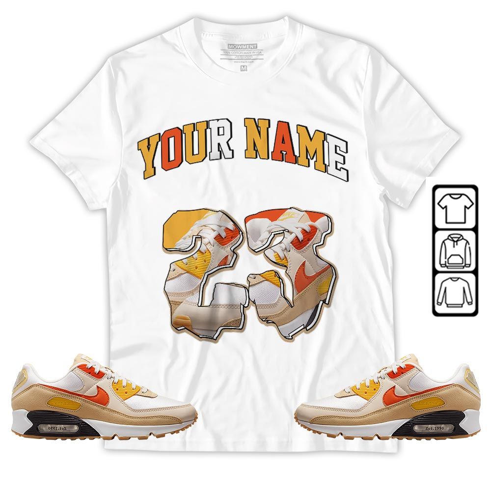 Custom Drip 23 Sneaker Shirt Match Max 90 Barometer, Air Max 90 Air Pressure MKO Sweatshirt