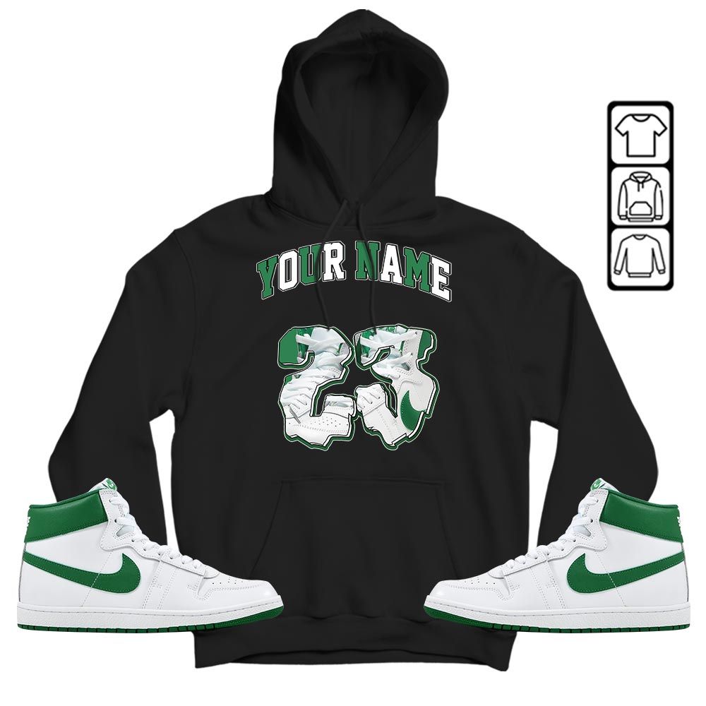 Custom Drip 23 Sneaker Shirt Match SP Pine Green, Air Ship SP Pine Green MKO T-Shirt Custom Drip 23 Sneaker Shirt Match SP Pine Green, Air Ship SP Pine Green MKO T-Shirt