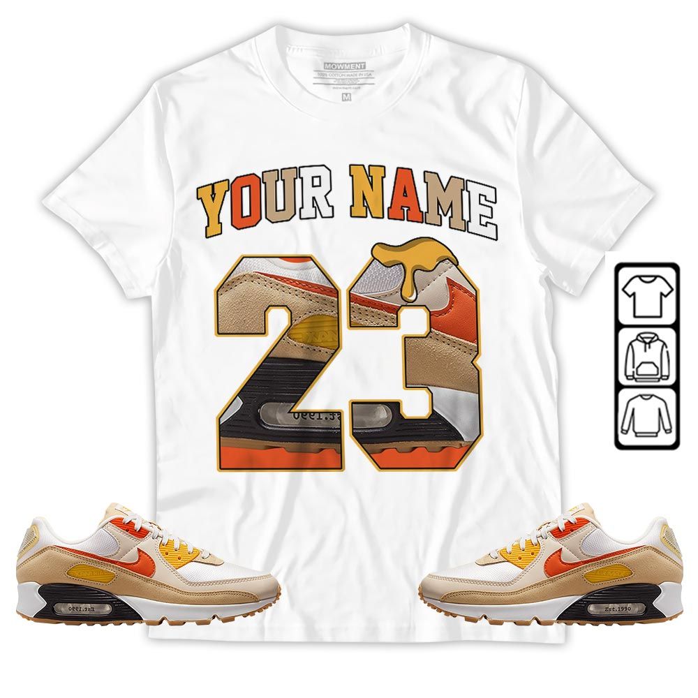 Custom Name Design Number 23 Drip Shoes Sneaker Shirt Match Max 90 Barometer, Air Max 90 Air Pressure MKO T-Shirt Custom Name Design Number 23 Drip Shoes Sneaker Shirt Match Max 90 Barometer, Air Max 90 Air Pressure MKO T-Shirt