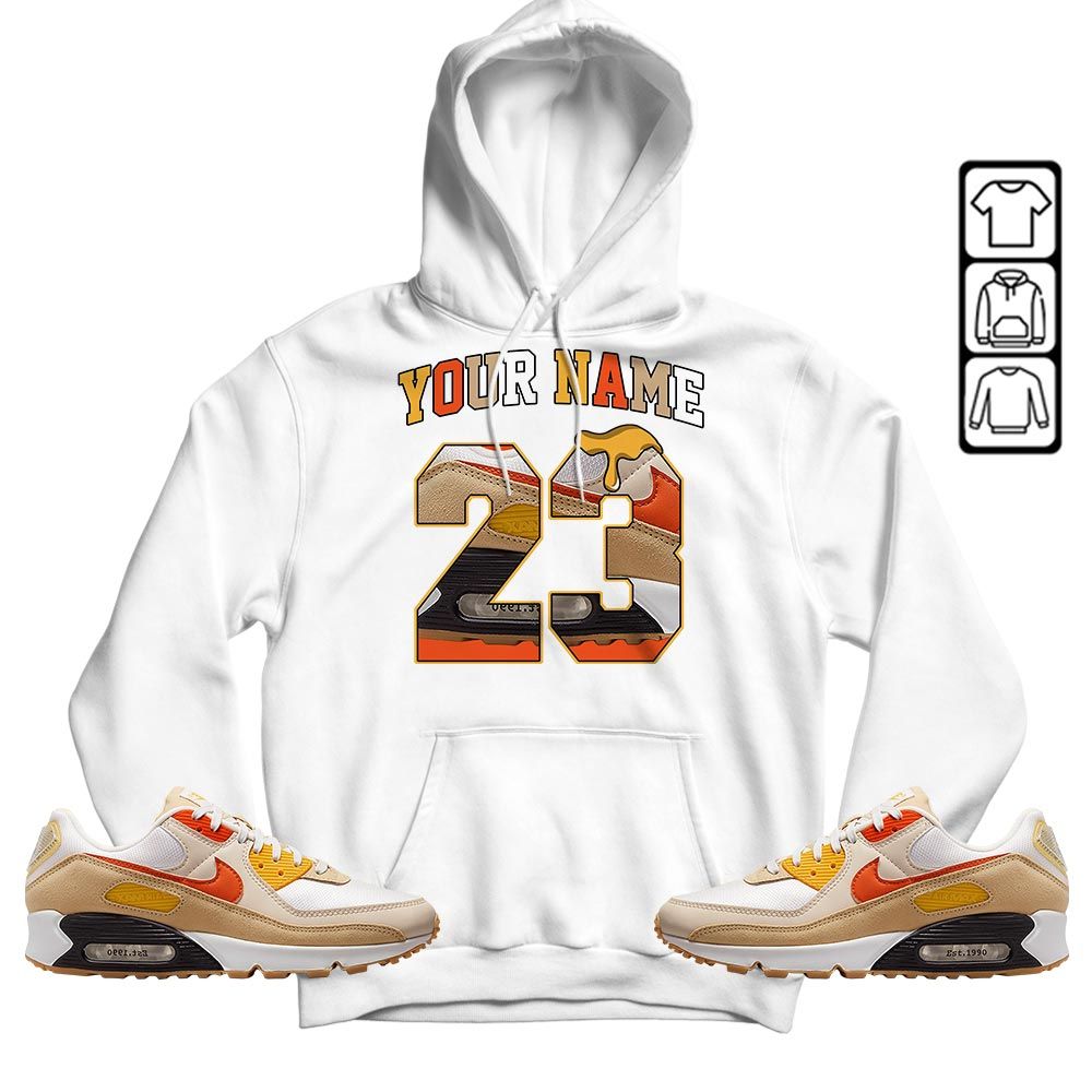 Custom Name Design Number 23 Drip Shoes Sneaker Shirt Match Max 90 Barometer, Air Max 90 Air Pressure MKO T-Shirt