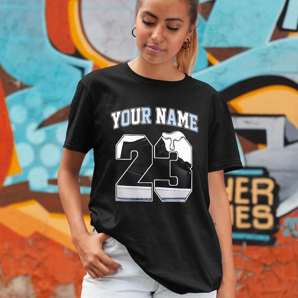 Custom Name Design Number 23 Drip Shoes Sneaker Shirt Match Space Jam 1s, Jordan 1 Mid Space Jam MKO T-Shirt Custom Name Design Number 23 Drip Shoes Sneaker Shirt Match Space Jam 1s, Jordan 1 Mid Space Jam MKO T-Shirt