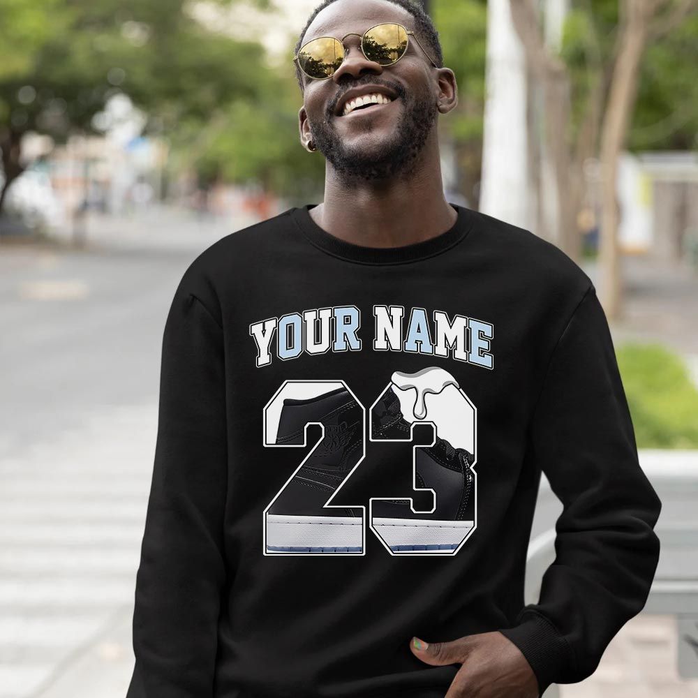 Custom Name Design Number 23 Drip Shoes Sneaker Shirt Match Space Jam 1s, Jordan 1 Mid Space Jam MKO T-Shirt Custom Name Design Number 23 Drip Shoes Sneaker Shirt Match Space Jam 1s, Jordan 1 Mid Space Jam MKO T-Shirt