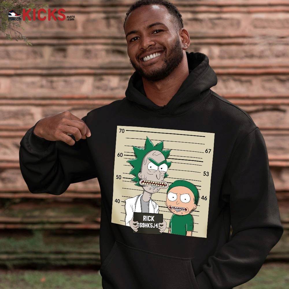 Custom Rick Wanted Sneaker Shirt Match Retro Pine Green 4s, Jordan 4 Pine Green MKO Sweatshirt Custom Rick Wanted Sneaker Shirt Match Retro Pine Green 4s, Jordan 4 Pine Green MKO Sweatshirt