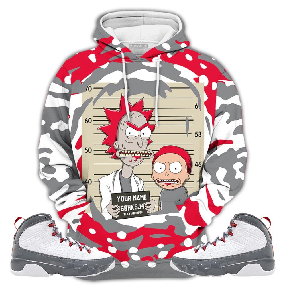 Custom Text Rick Wanted Sneaker Shirt Match Fire Red 9S, Jordan 9 Retro Fire Red Hoodie Sweatshirt Tee All Over Print MKO Shirt Custom Text Rick Wanted Sneaker Shirt Match Fire Red 9S, Jordan 9 Retro Fire Red Hoodie Sweatshirt Tee All Over Print MKO Shirt