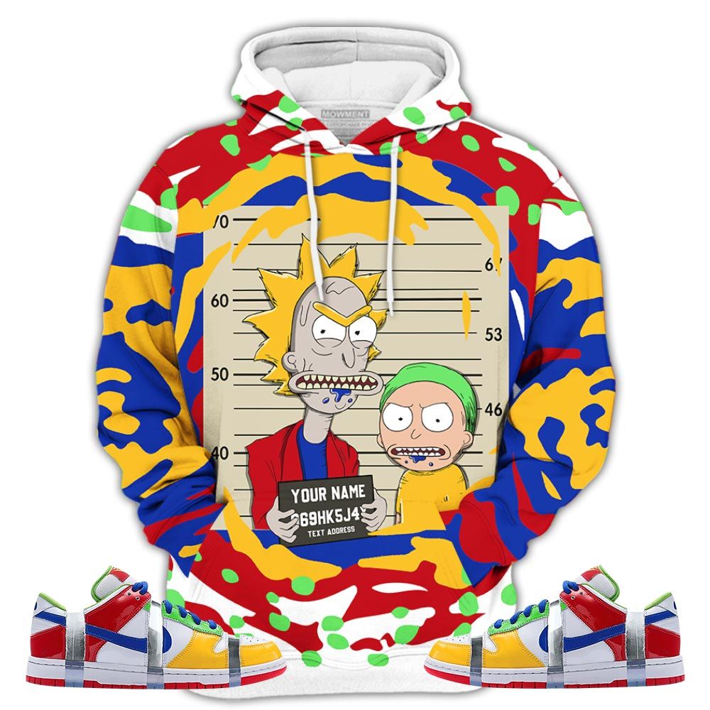 Custom Text Rick Wanted Sneaker Shirt Match Sb Dunk Low Ebay, Sb Dunk Low Sandy Hoodie Sweatshirt Tee All Over Print MKO Shirt
