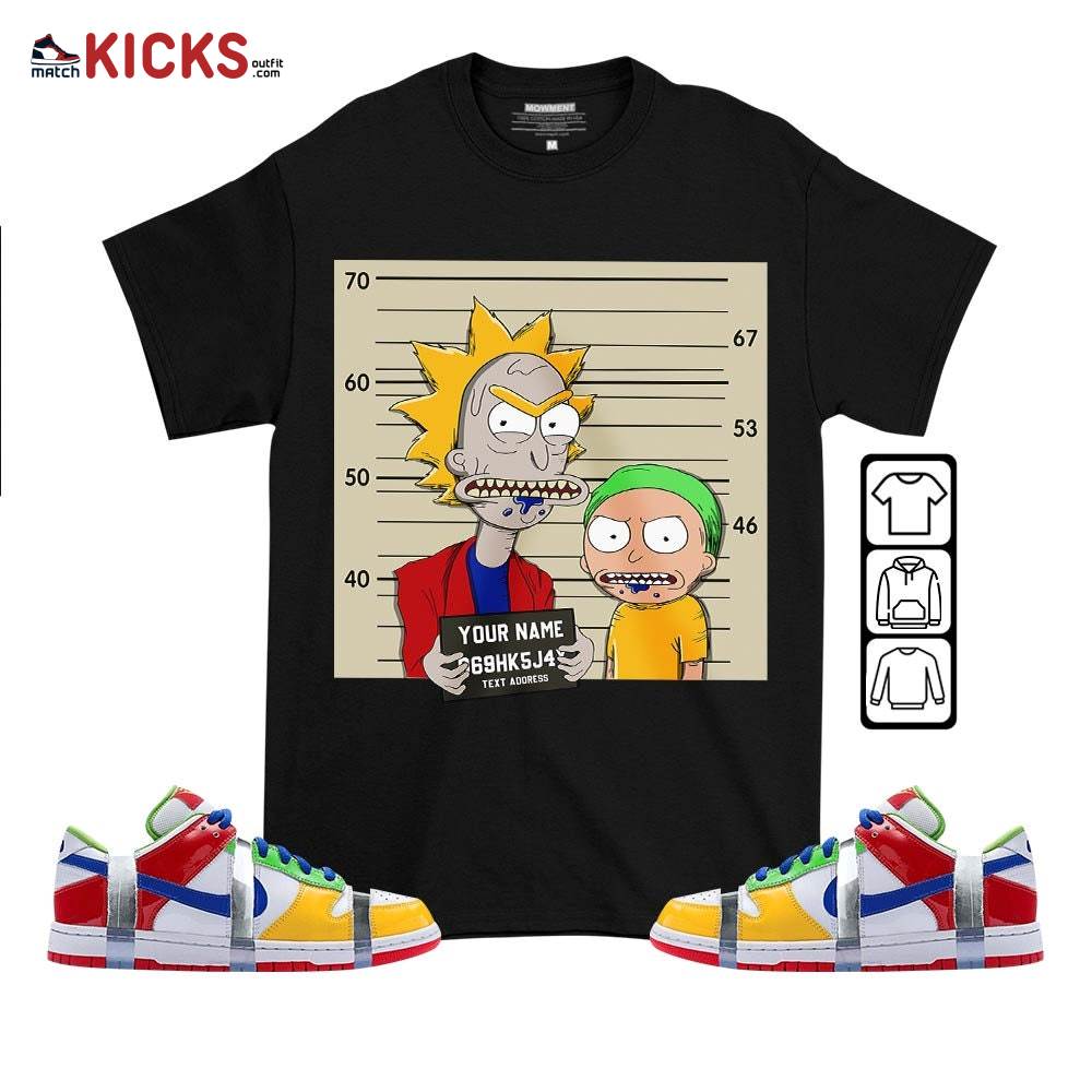 Custom Text Rick Wanted Sneaker Shirt Match SB Dunk Low eBay, SB Dunk Low Sandy MKO T-Shirt