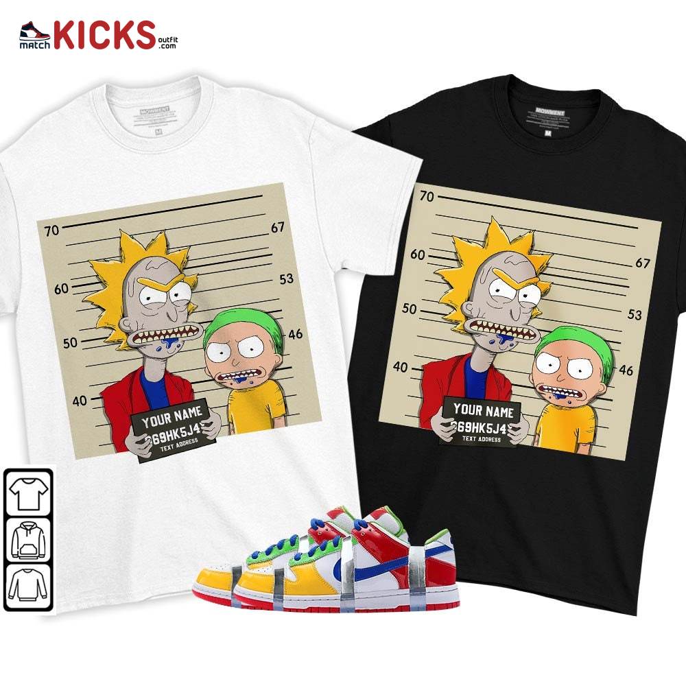 Custom Text Rick Wanted Sneaker Shirt Match SB Dunk Low eBay, SB Dunk Low Sandy MKO T-Shirt
