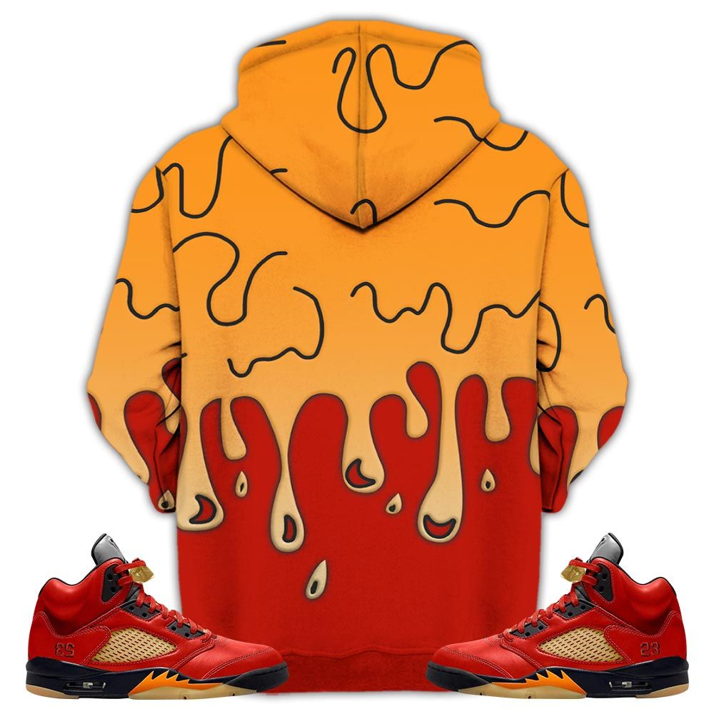 D01Hd 23 Drip Sneaker Shirt Match Retro Mars For Her 5S, Jordan 5 Mars For Her Hoodie Sweatshirt Tee All Over Print MKO Shirt