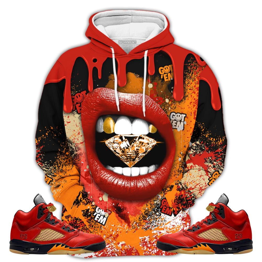 D02Hd Diamond Lips Sneaker Shirt Match Retro Mars For Her 5S, Jordan 5 Mars For Her Hoodie Sweatshirt Tee All Over Print MKO Shirt D02Hd Diamond Lips Sneaker Shirt Match Retro Mars For Her 5S, Jordan 5 Mars For Her Hoodie Sweatshirt Tee All Over Print MKO Shirt