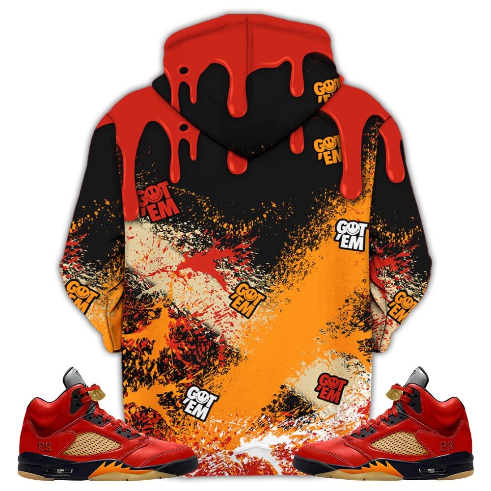 D02Hd Diamond Lips Sneaker Shirt Match Retro Mars For Her 5S, Jordan 5 Mars For Her Hoodie Sweatshirt Tee All Over Print MKO Shirt