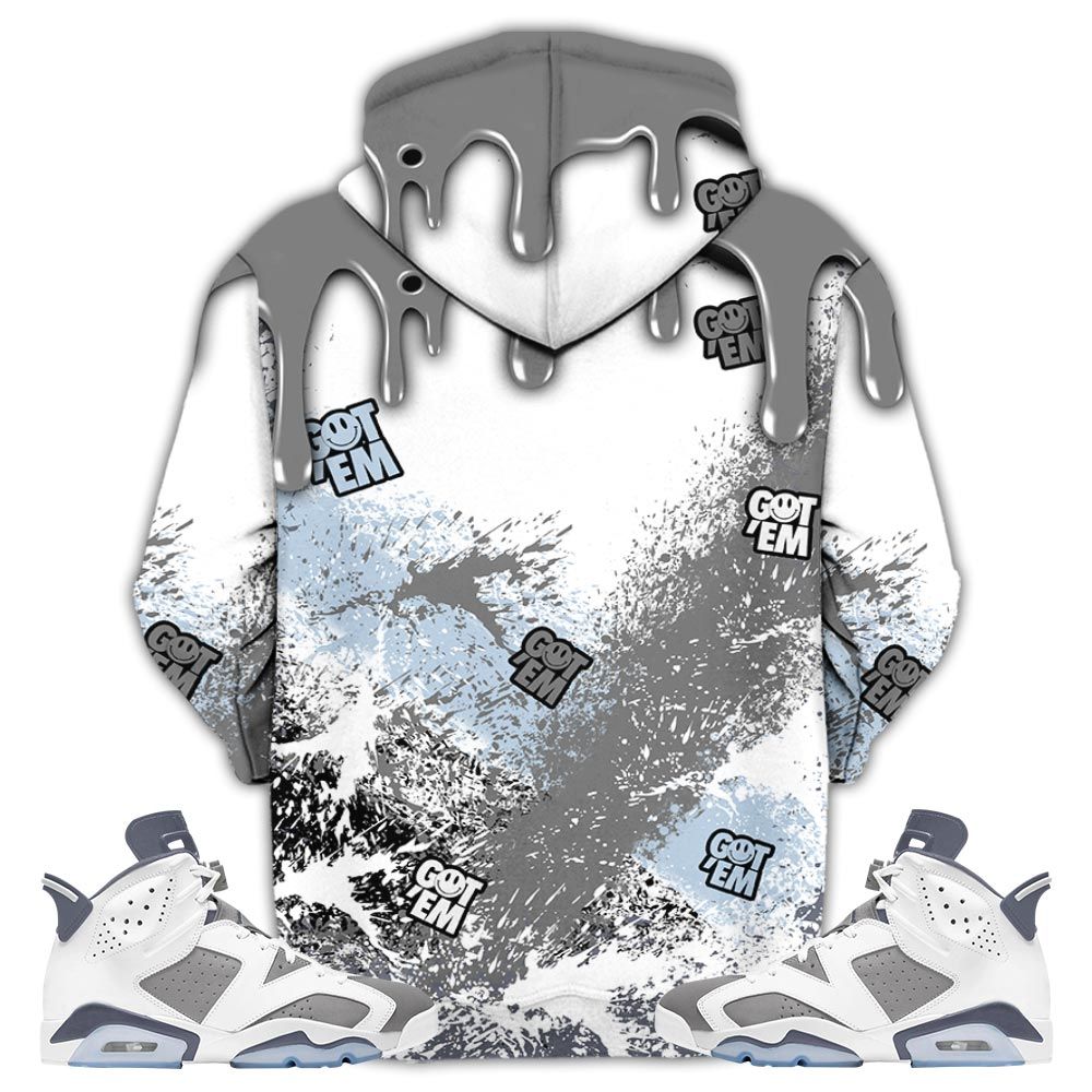 D02Hd Rare Breed Sneaker Shirt Match Retro Cool Grey 6S, Jordan 6 Cool Grey Hoodie Sweatshirt Tee All Over Print MKO Shirt