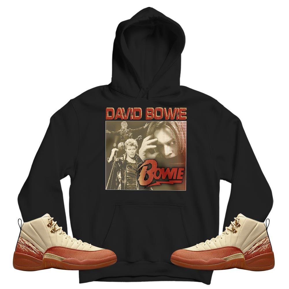 David Bowie Sneaker Shirt Match Eastside Golf 12s, Jordan 12 Retro Eastside Golf MKO T-Shirt