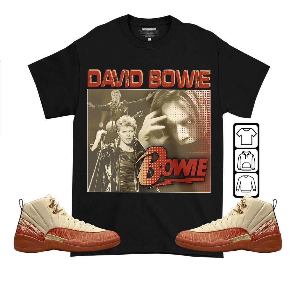 David Bowie Sneaker Shirt Match Eastside Golf 12s, Jordan 12 Retro Eastside Golf MKO T-Shirt David Bowie Sneaker Shirt Match Eastside Golf 12s, Jordan 12 Retro Eastside Golf MKO T-Shirt