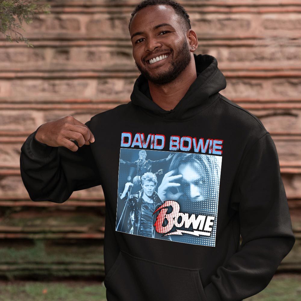 David Bowie Sneaker Shirt Match Retro University Blue 5s, Jordan 5 University Blue MKO T-Shirt David Bowie Sneaker Shirt Match Retro University Blue 5s, Jordan 5 University Blue MKO T-Shirt