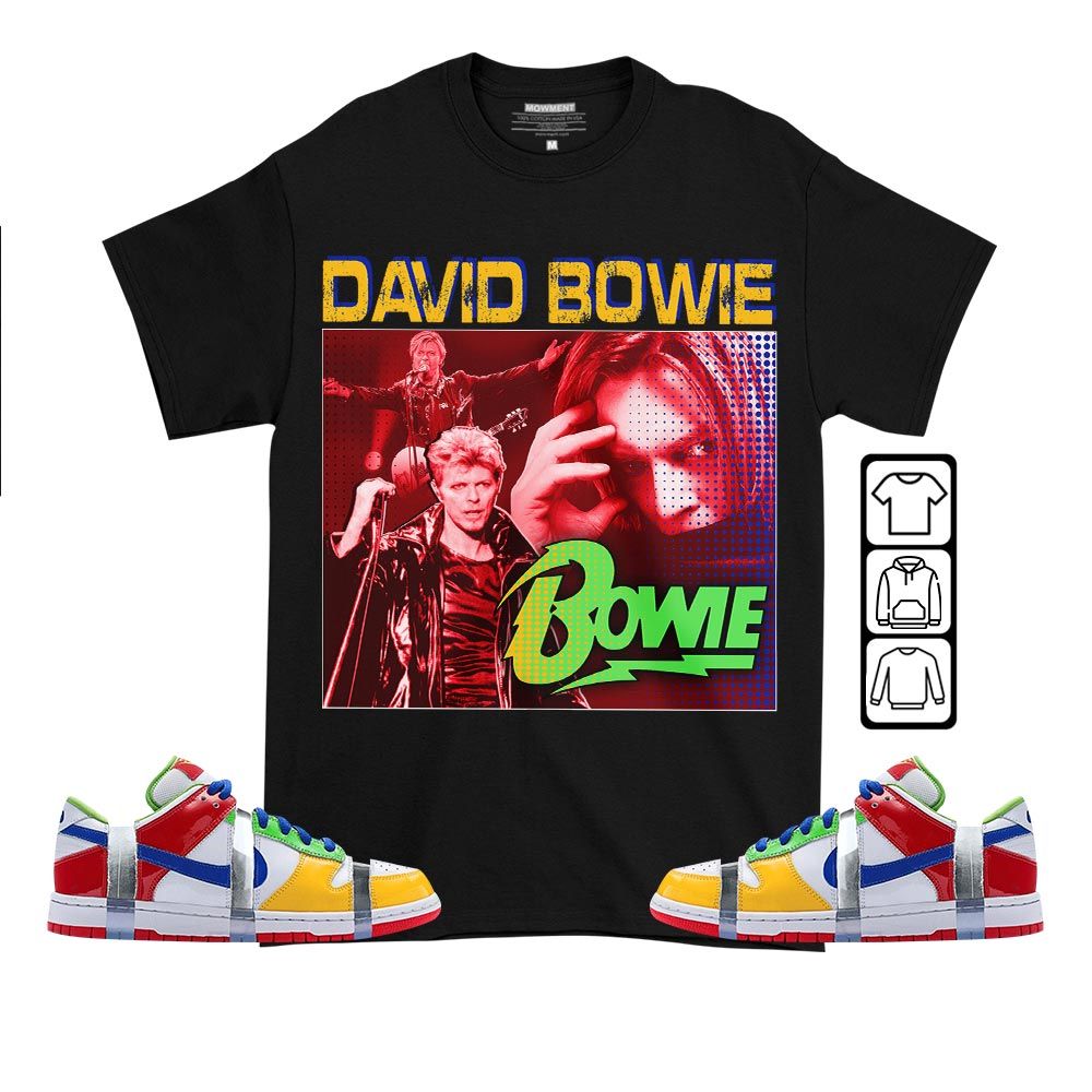 David Bowie Sneaker Shirt Match SB Dunk Low eBay, SB Dunk Low Sandy MKO T-Shirt