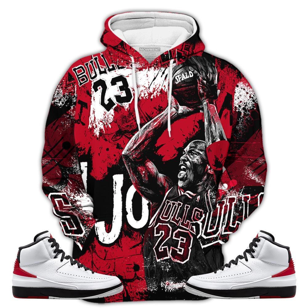 Design Number 23 Air Got Em 90S Sneaker Shirt Match 2 Chicago Varsity Red, Jordan Retro 2 Chicago Hoodie Sweatshirt Tee All Over Print MKO Shirt