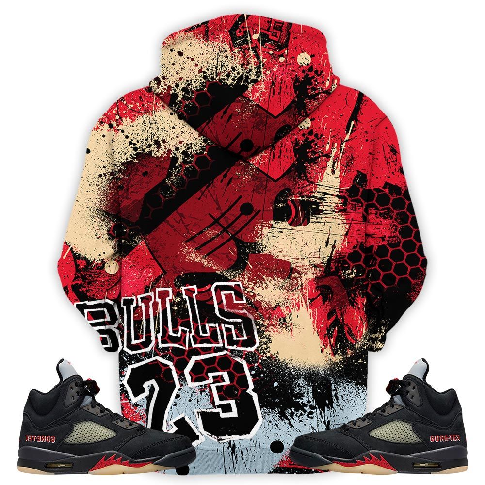 Design Number 23 Air Got Em 90S Sneaker Shirt Match Gore-Tex 5S, Jordan 5 Gore-Tex Off Noir Hoodie Sweatshirt Tee All Over Print MKO Shirt