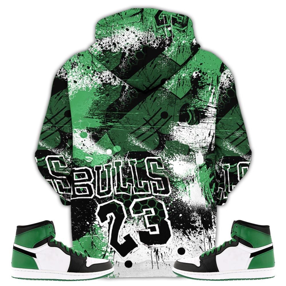 Design Number 23 Air Got Em 90S Sneaker Shirt Match Lucky Green 1S, Jordan 1 Lucky Green Hoodie Sweatshirt Tee All Over Print MKO Shirt