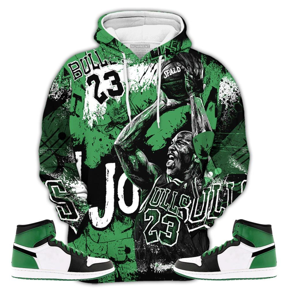 Design Number 23 Air Got Em 90S Sneaker Shirt Match Lucky Green 1S, Jordan 1 Lucky Green Hoodie Sweatshirt Tee All Over Print MKO Shirt Design Number 23 Air Got Em 90S Sneaker Shirt Match Lucky Green 1S, Jordan 1 Lucky Green Hoodie Sweatshirt Tee All Over Print MKO Shirt