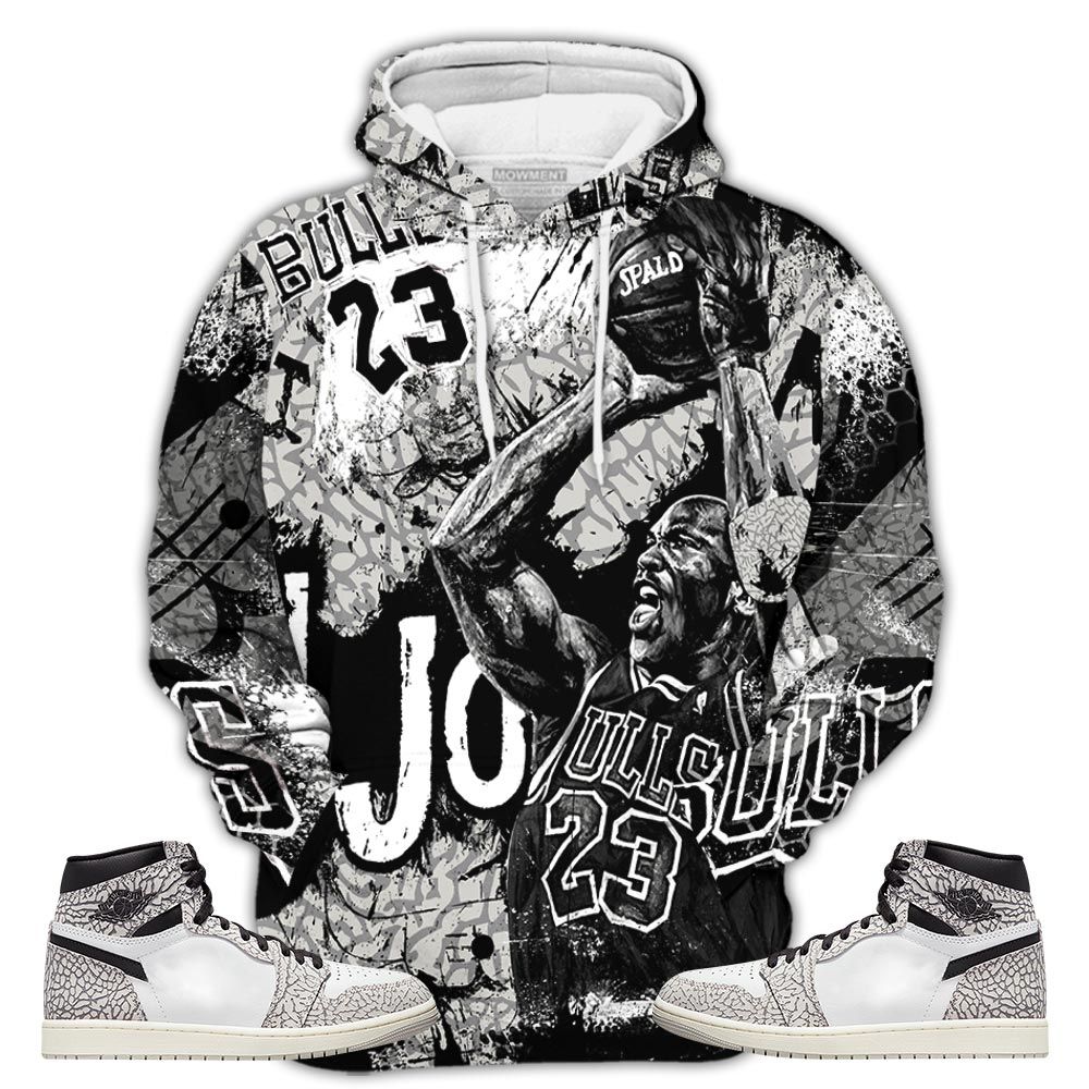 Design Number 23 Air Got Em 90S Sneaker Shirt Match Og Elephant 1S, Jordan 1 White Cement Hoodie Sweatshirt Tee All Over Print MKO Shirt Design Number 23 Air Got Em 90S Sneaker Shirt Match Og Elephant 1S, Jordan 1 White Cement Hoodie Sweatshirt Tee All Over Print MKO Shirt