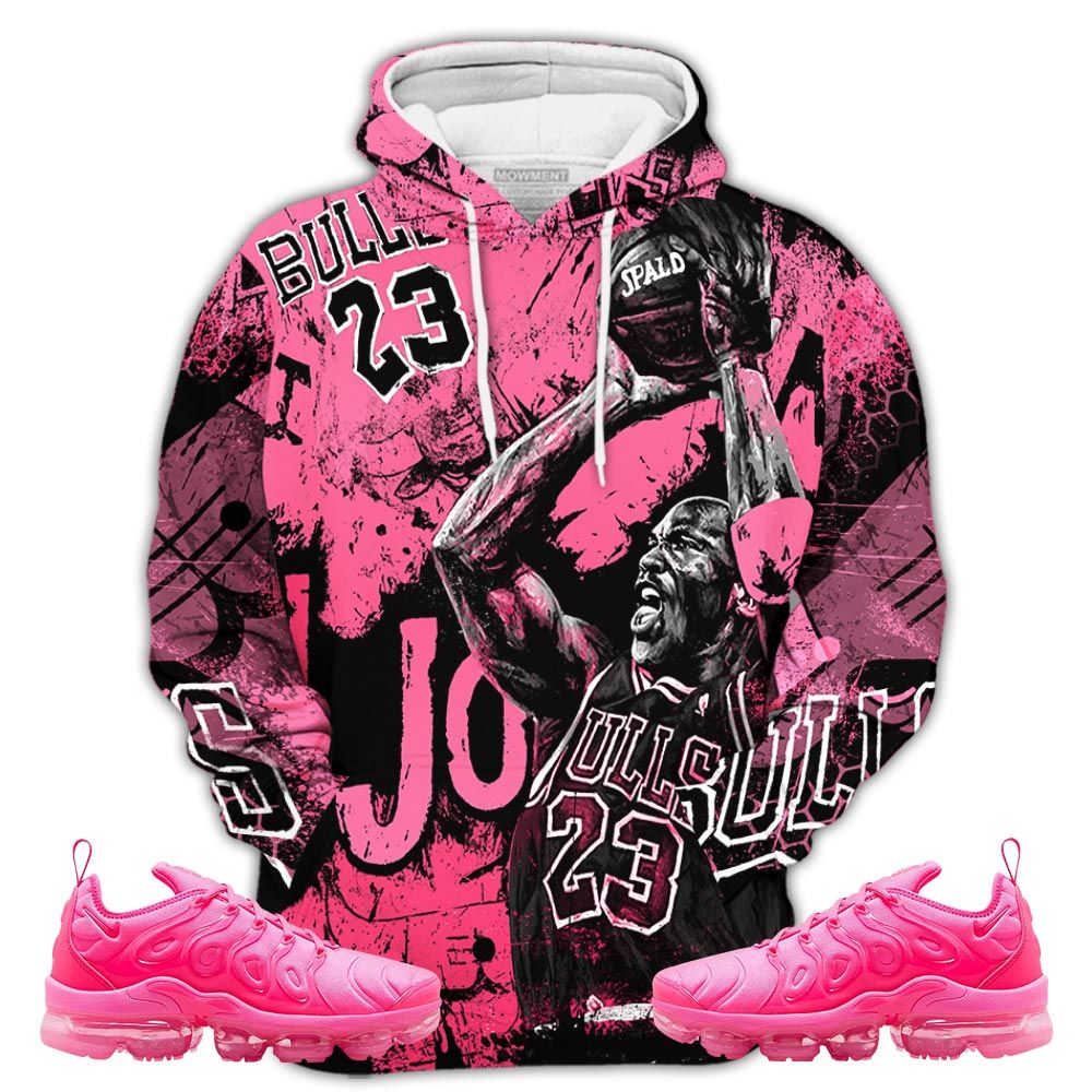 Design Number 23 Air Got Em 90S Sneaker Shirt Match Plus Triple Pink, Air Vapormax Plus Triple Pink Hoodie Sweatshirt Tee All Over Print MKO Shirt