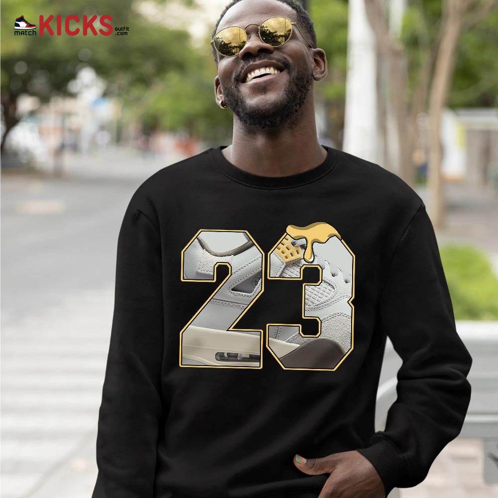 Design Number 23 Sneaker Shirt Match Retro Craft 4s, Jordan 4 Craft Photon Dust MKO T-Shirt Design Number 23 Sneaker Shirt Match Retro Craft 4s, Jordan 4 Craft Photon Dust MKO T-Shirt