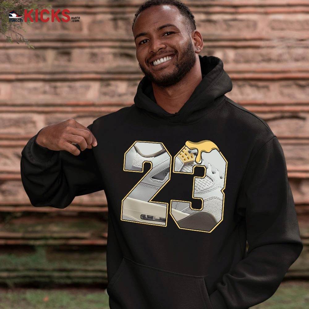 Design Number 23 Sneaker Shirt Match Retro Craft 4s, Jordan 4 Craft Photon Dust MKO T-Shirt Design Number 23 Sneaker Shirt Match Retro Craft 4s, Jordan 4 Craft Photon Dust MKO T-Shirt