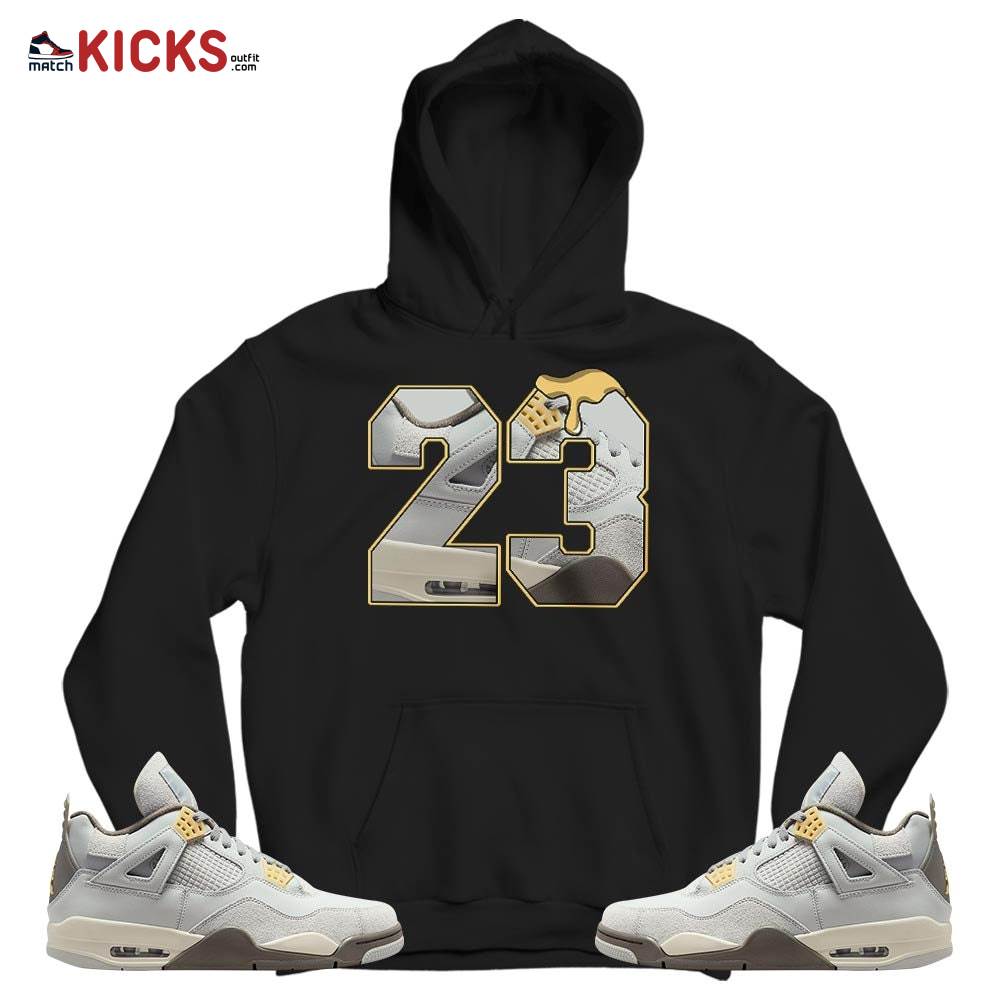 Design Number 23 Sneaker Shirt Match Retro Craft 4s, Jordan 4 Craft Photon Dust MKO T-Shirt Design Number 23 Sneaker Shirt Match Retro Craft 4s, Jordan 4 Craft Photon Dust MKO T-Shirt