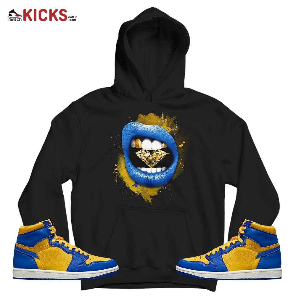 Diamond Lips Sneaker Shirt Match 2023 Laney 1s, Jordan 1 Retro High Laney MKO T-Shirt Diamond Lips Sneaker Shirt Match 2023 Laney 1s, Jordan 1 Retro High Laney MKO T-Shirt