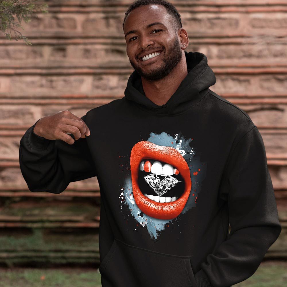 Diamond Lips Sneaker Shirt Match Low Infrared 6s, Jordan 6 Low Infrared MKO T-Shirt Diamond Lips Sneaker Shirt Match Low Infrared 6s, Jordan 6 Low Infrared MKO T-Shirt