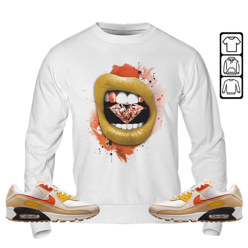 Diamond Lips Sneaker Shirt Match Max 90 Barometer, Air Max 90 Air Pressure MKO Sweatshirt Diamond Lips Sneaker Shirt Match Max 90 Barometer, Air Max 90 Air Pressure MKO Sweatshirt