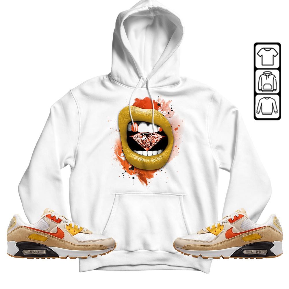 Diamond Lips Sneaker Shirt Match Max 90 Barometer, Air Max 90 Air Pressure MKO T-Shirt Diamond Lips Sneaker Shirt Match Max 90 Barometer, Air Max 90 Air Pressure MKO T-Shirt