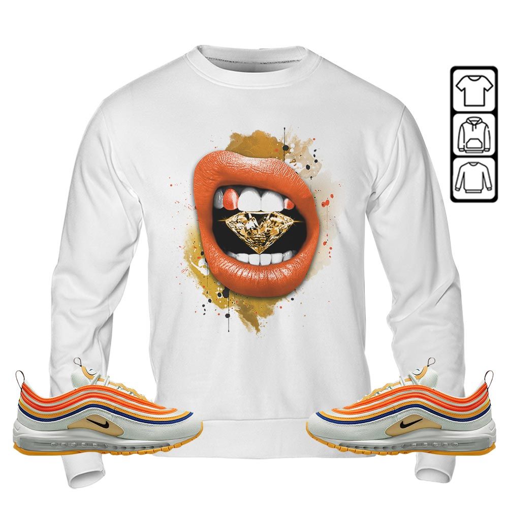 Diamond Lips Sneaker Shirt Match Max 97 Frank Rudy, Air Max 97 SE Air Pressure MKO Sweatshirt Diamond Lips Sneaker Shirt Match Max 97 Frank Rudy, Air Max 97 SE Air Pressure MKO Sweatshirt