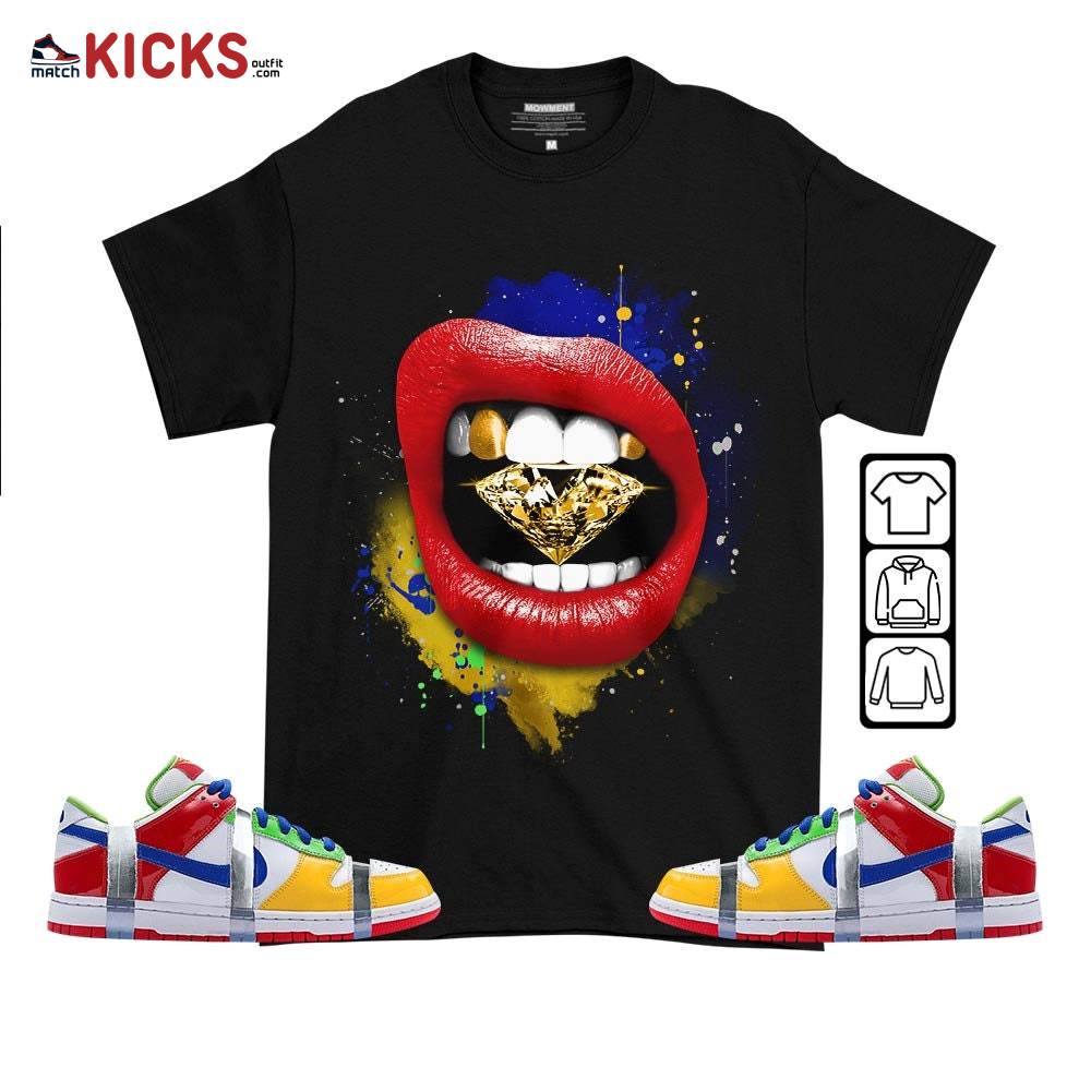 Diamond Lips Sneaker Shirt Match SB Dunk Low eBay, SB Dunk Low Sandy MKO T-Shirt Diamond Lips Sneaker Shirt Match SB Dunk Low eBay, SB Dunk Low Sandy MKO T-Shirt