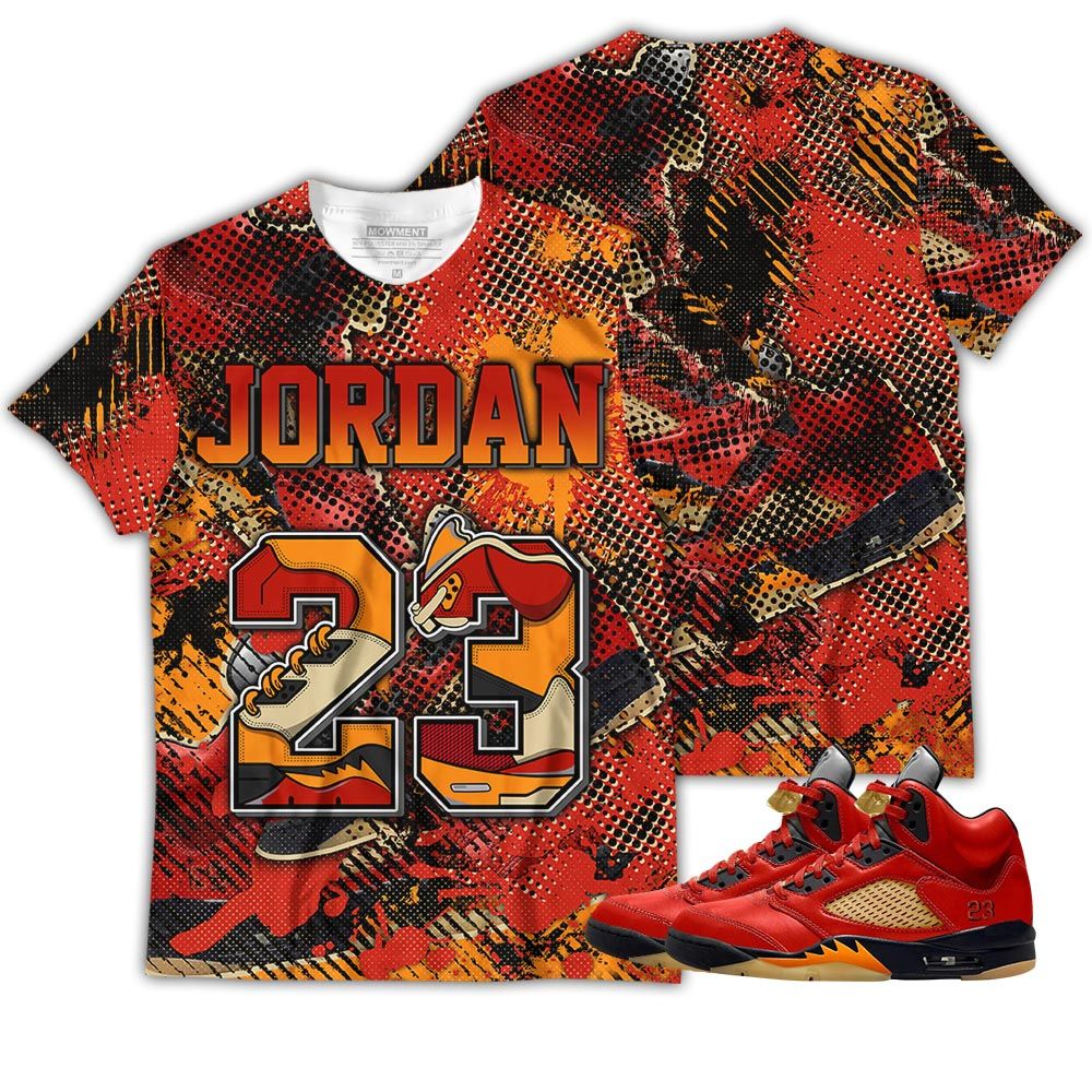 Dirty Number 23 Jd Sneaker Shirt Match Retro Mars For Her 5S, Jordan 5 Mars For Her Hoodie Sweatshirt Tee All Over Print MKO Shirt Dirty Number 23 Jd Sneaker Shirt Match Retro Mars For Her 5S, Jordan 5 Mars For Her Hoodie Sweatshirt Tee All Over Print MKO Shirt