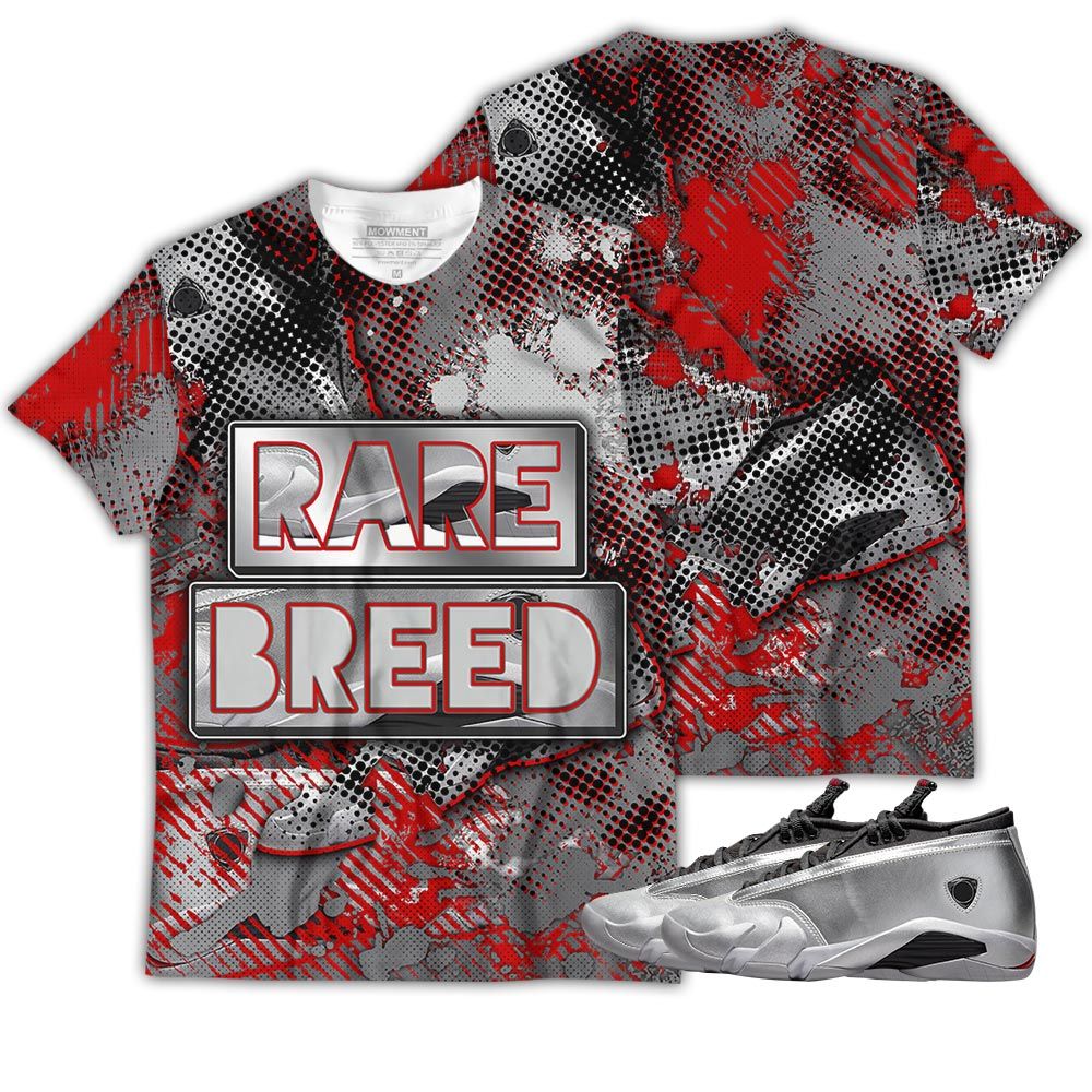 Dirty Rare Breed Sneaker Shirt Match 14 Low Metallic Silver, Jordan 14 Metallic Silver Hoodie Sweatshirt Tee All Over Print MKO Shirt Dirty Rare Breed Sneaker Shirt Match 14 Low Metallic Silver, Jordan 14 Metallic Silver Hoodie Sweatshirt Tee All Over Print MKO Shirt