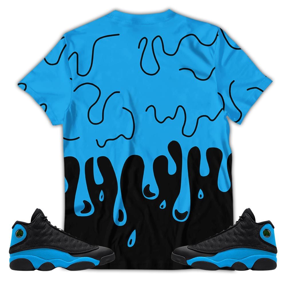 Dope 23 Rare Air Sneaker Shirt Match Black University Blue 13S, Jordan 13 Black University Blue 2022 Hoodie Sweatshirt Tee All Over Print MKO Shirt