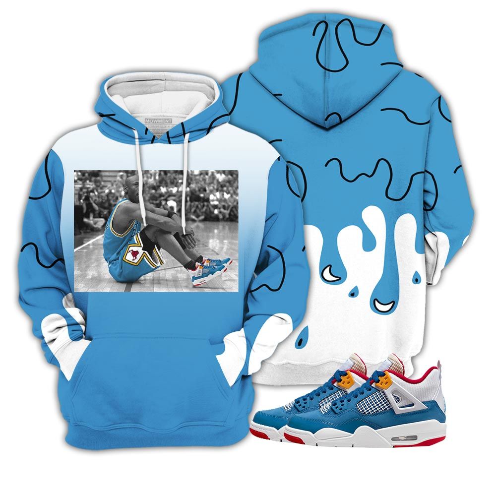 Dope Basketball Number 23 Sneaker Shirt Match Retro Messy Room 4S, Jordan 4 Gs Messy Room Hoodie Sweatshirt Tee All Over Print MKO Shirt