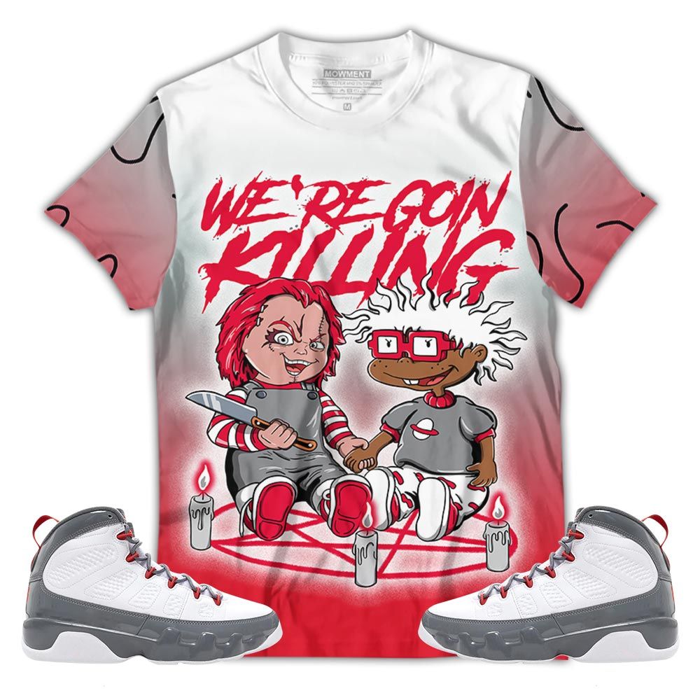 Dope Chucky Cartoon 90S Rugrats Horror Sneaker Shirt Match Fire Red 9S, Jordan 9 Retro Fire Red Hoodie Sweatshirt Tee All Over Print MKO Shirt Dope Chucky Cartoon 90S Rugrats Horror Sneaker Shirt Match Fire Red 9S, Jordan 9 Retro Fire Red Hoodie Sweatshirt Tee All Over Print MKO Shirt