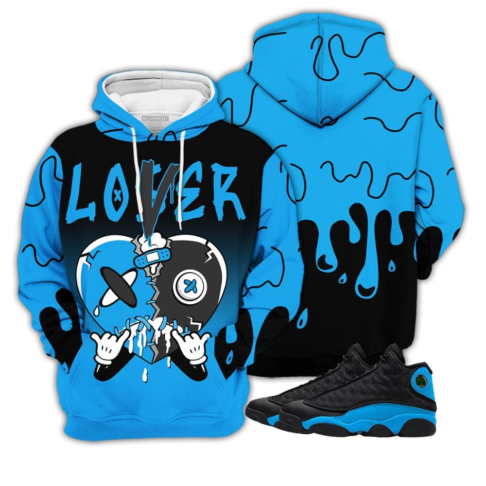 Dope Loser Lover Drip Heart Sneaker Shirt Match Black University Blue 13S, Jordan 13 Black University Blue 2022 Hoodie Sweatshirt Tee All Over Print MKO Shirt Dope Loser Lover Drip Heart Sneaker Shirt Match Black University Blue 13S, Jordan 13 Black University Blue 2022 Hoodie Sweatshirt Tee All Over Print MKO Shirt